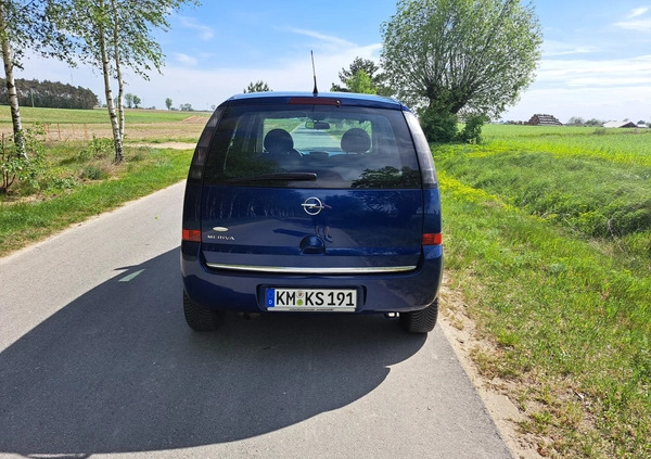 Opel Meriva cena 9900 przebieg: 161000, rok produkcji 2008 z Olsztynek małe 154